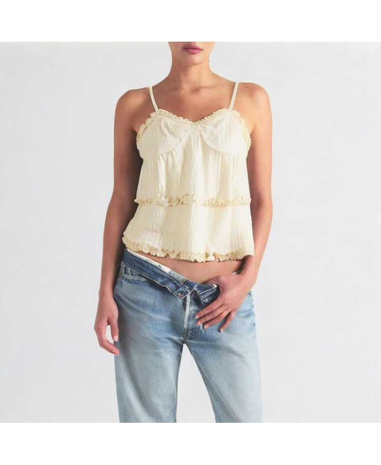 V-Neck Beach Vacation Camisole Top