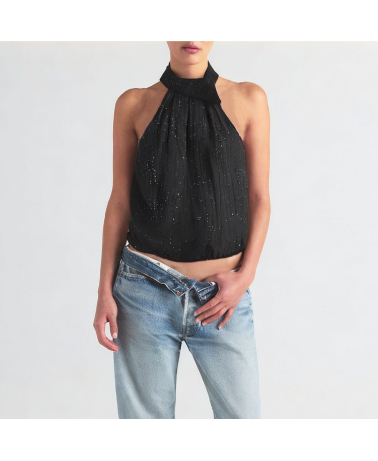 Halter Sequined Camisole