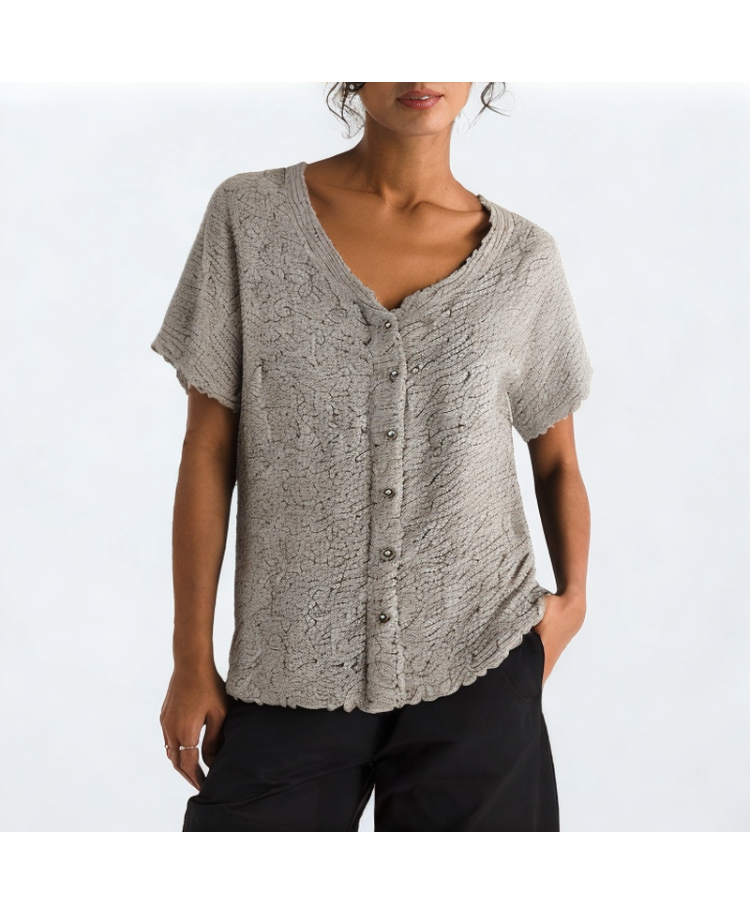 Temperamental Short Knitted Short Sleeves