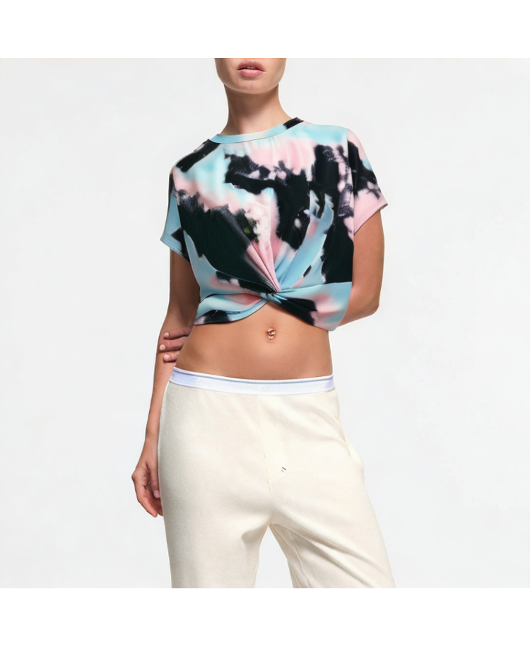 Women's Dyed Short Sleeves
