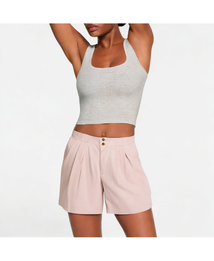 Cotton All-Match A-Line Shorts