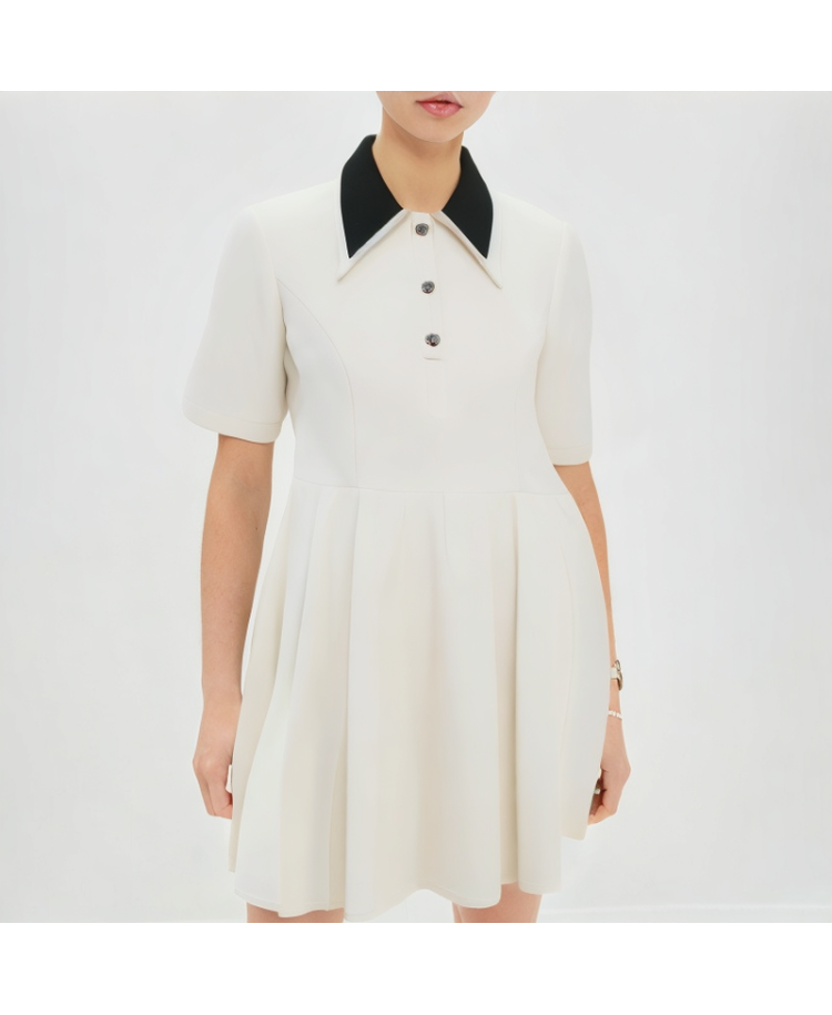 Gentle Pleated Dress
