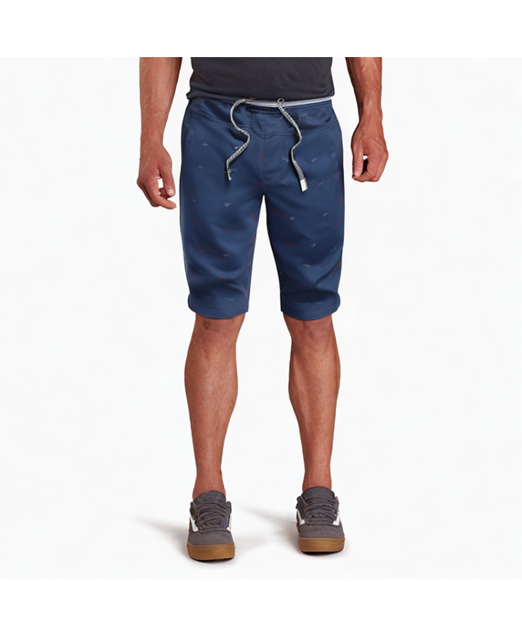 Lightweight Micro-Printed Men's Shorts