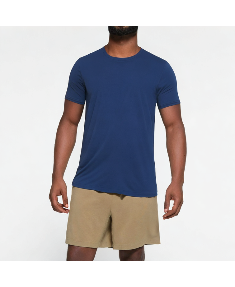 Men's Breathable Crew Neck Short Sleeve