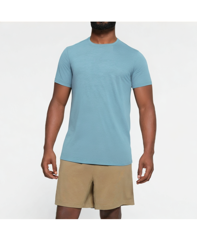 Men's Quick-Drying Round Neck Short-Sleeved