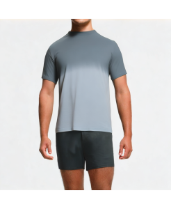 Distressed Gradient Men's Short Sleeves