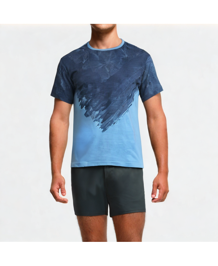 Men's Fashion Printed Short Sleeves