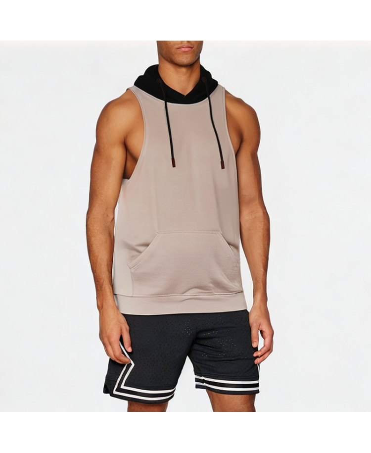Men's Summer Blended Hooded Vest