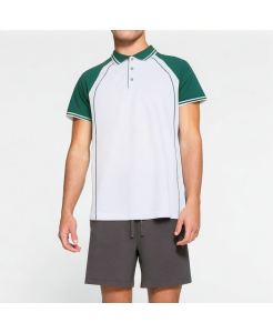 Men's Pique Short Sleeve Polo Shirt