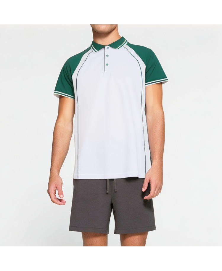 Men's Pique Short Sleeve Polo Shirt