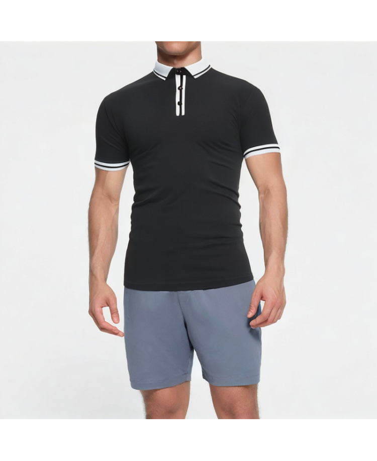 Men's Quick-Drying Breathable Sports Polo Shirt